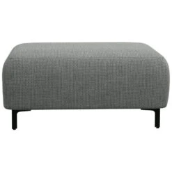 Hocker Elsa - Stof Eden - Grijs