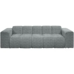 Bank Beau 3-zits - Stof Raven - Grijs