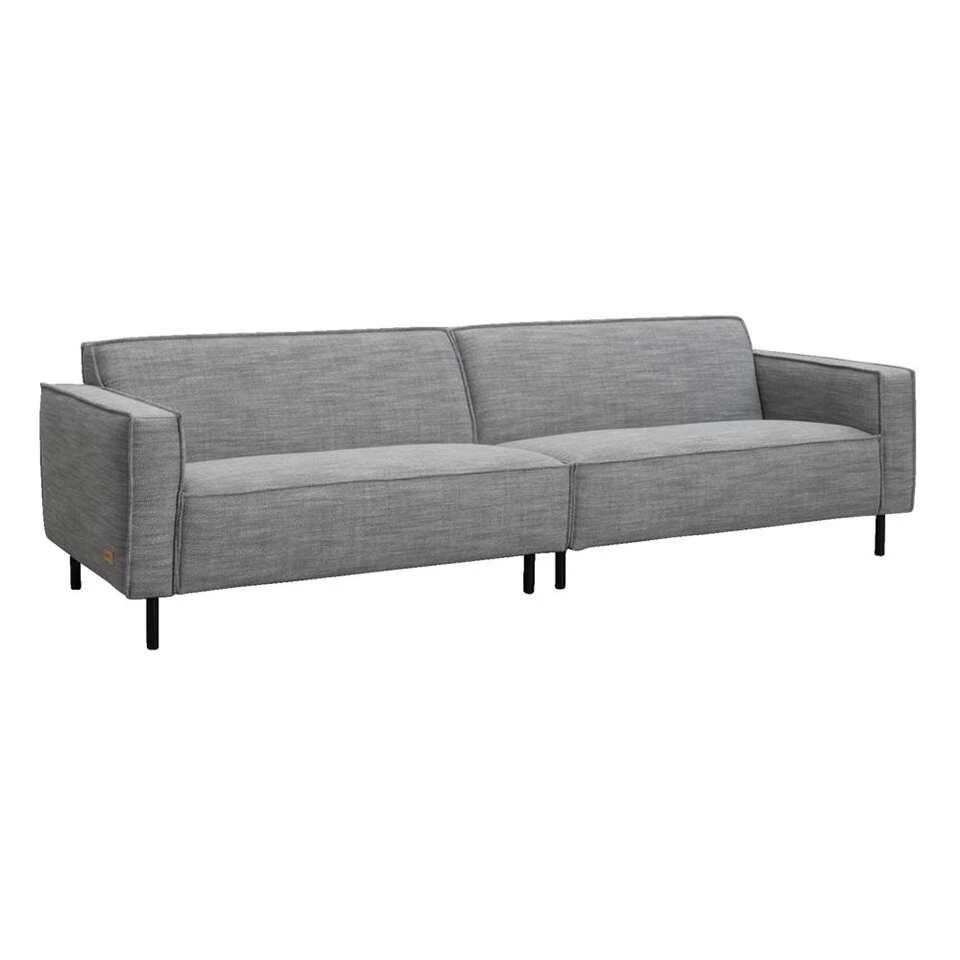 UMIX 5-zits Bank Madison Traagschuim Flusso - Lichtgrijs 4 UMIX 5-zits Bank Madison Traagschuim Flusso - Lichtgrijs - Afbeelding 2