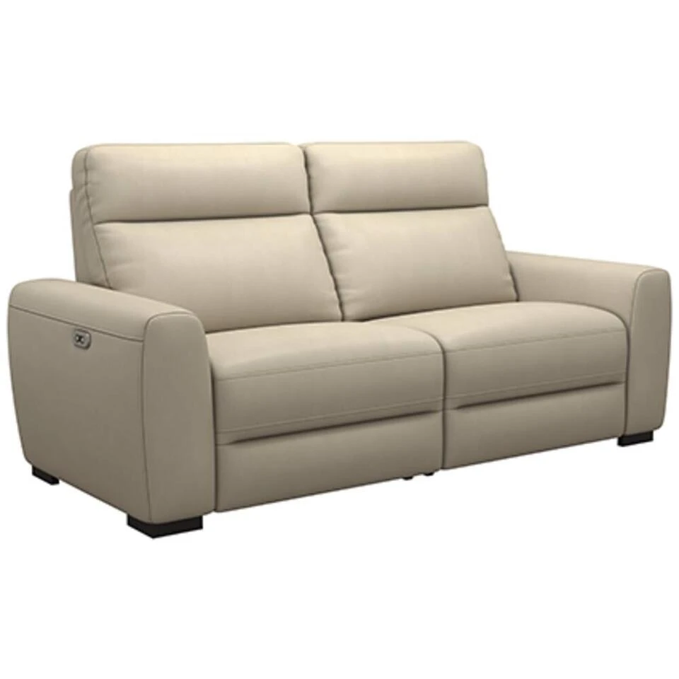 Bank James Verstelbaar 3-zits - Stof Melbourne - Taupe 4 Bank James Verstelbaar 3-zits - Stof Melbourne - Taupe - Afbeelding 2