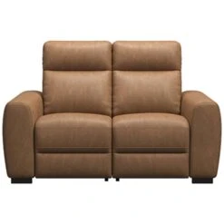 Bank James 2-zits - Stof Supple - Cognac