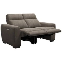 Bank James Verstelbaar 2-zits - Stof Billy Joe - Grijs -LeenBakker Winkel 10111681 0302