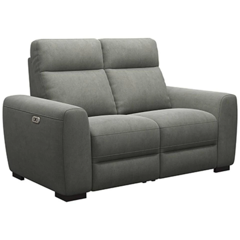 Bank James Verstelbaar 2-zits - Stof Gaucho - Donkergrijs 4 Bank James Verstelbaar 2-zits - Stof Gaucho - Donkergrijs - Afbeelding 2