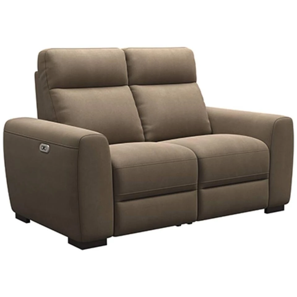 Bank James Verstelbaar 2-zits - Stof Gaucho - Taupe 4 Bank James Verstelbaar 2-zits - Stof Gaucho - Taupe - Afbeelding 2