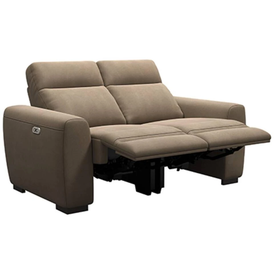 Bank James Verstelbaar 2-zits - Stof Gaucho - Taupe 6 Bank James Verstelbaar 2-zits - Stof Gaucho - Taupe - Afbeelding 4