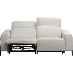 Bank Dave 3-zits - Elektrisch Verstelbaar - Lichtgrijs