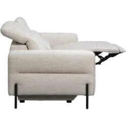 Bank Dave 3-zits - Elektrisch Verstelbaar - Lichtgrijs -LeenBakker Winkel 10112250 8001