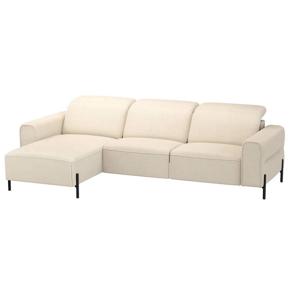 Hoekbank Dave Links - Elektrisch Verstelbaar - Crème 5 Hoekbank Dave Links - Elektrisch Verstelbaar - Crème - Afbeelding 3