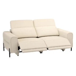 Bank Dave 3-zits - Elektrisch Verstelbaar - Crème -LeenBakker Winkel 10112262 0301