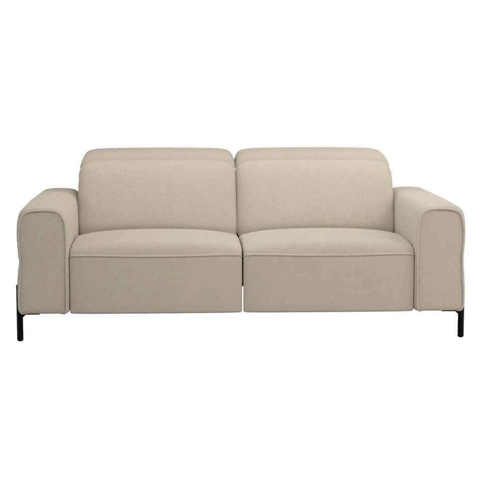 Bank Dave 3-zits - Elektrisch Verstelbaar - Taupe 3 Bank Dave 3-zits - Elektrisch Verstelbaar - Taupe