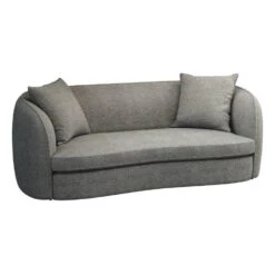 Bank Enzio 3,5-zits - Stof Wandy - Grijs -LeenBakker Winkel 10112275 0300