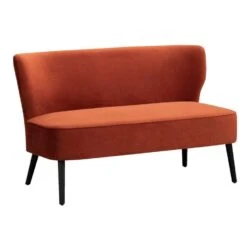 Bank Hasvik Stax 2-zits - Velvet 303 Roest 6 Bank Hasvik Stax 2-zits - Velvet 303 Roest -LeenBakker Winkel 10200527 0300