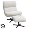 Fauteuil Bobbi Incl. Hocker - Greige -LeenBakker Winkel 10201088