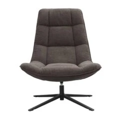 Fauteuil Emily - Donkerbruin -LeenBakker Winkel 10201133 0100 02