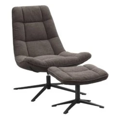 Fauteuil Emily - Donkerbruin -LeenBakker Winkel 10201133 0301 02