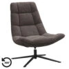 Fauteuil Emily - Donkerbruin -LeenBakker Winkel 10201133