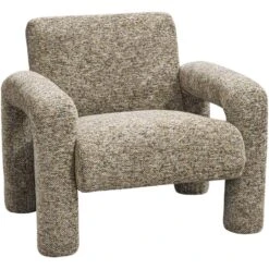 Fauteuil Puck - Bruin Melange