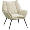 Fauteuil Cato - Beige -LeenBakker Winkel 10201199