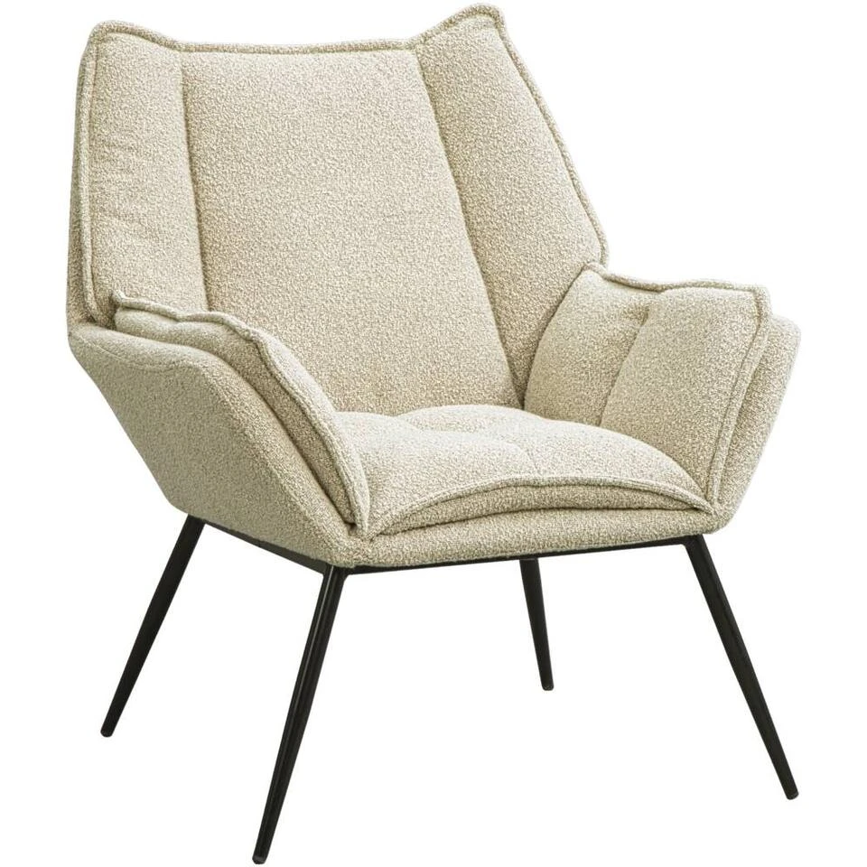 Fauteuil Cato - Beige 3 Fauteuil Cato - Beige