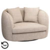 Loveseat Enzio - Stof Wales - Taupe