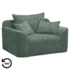 Loveseat Elsa - Stof Eden - Saliegroen 2 Loveseat Elsa - Stof Eden - Saliegroen -LeenBakker Winkel 10201262