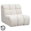Draaifauteuil Beau - Stof Raven - Beige -LeenBakker Winkel 10201311