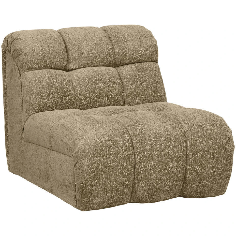 Draaifauteuil Beau - Stof Raven - Taupe 4 Draaifauteuil Beau - Stof Raven - Taupe - Afbeelding 2
