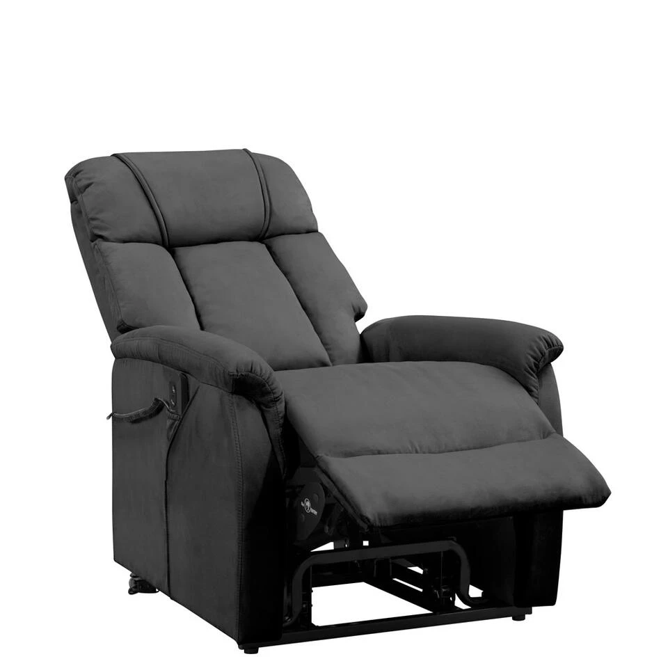 Relaxfauteuil Colorado - Sta-op - Donkergrijs 5 Relaxfauteuil Colorado - Sta-op - Donkergrijs - Afbeelding 3