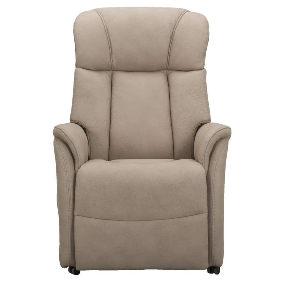 Relaxfauteuil Nebraska (sta -op) - Taupe 3 Relaxfauteuil Nebraska (sta -op) - Taupe