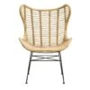 Fauteuil Jasmine - Rotan/metaal - Naturel 1 Fauteuil Jasmine - Rotan/metaal - Naturel -LeenBakker Winkel 10207005