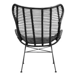 Fauteuil Jasmine - Rotan - Zwart -LeenBakker Winkel 10207009 0900