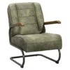 Fauteuil Ivar - Stof - Olijfgroen -LeenBakker Winkel 10207512