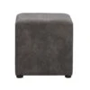 Hocker Nando - Antraciet - 45x45x45 Cm -LeenBakker Winkel 10209450