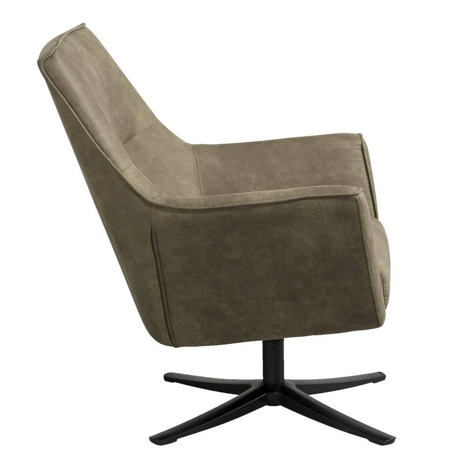 Fauteuil Niles - Groen 5 Fauteuil Niles - Groen - Afbeelding 3