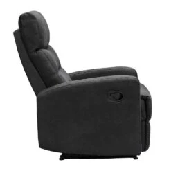 Relaxfauteuil Jackson - Stof - Zwart 9 Relaxfauteuil Jackson - Stof - Zwart -LeenBakker Winkel 10209885 8000