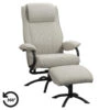 Relaxfauteuil Vincent Incl. Hocker - Zand -LeenBakker Winkel 10209895