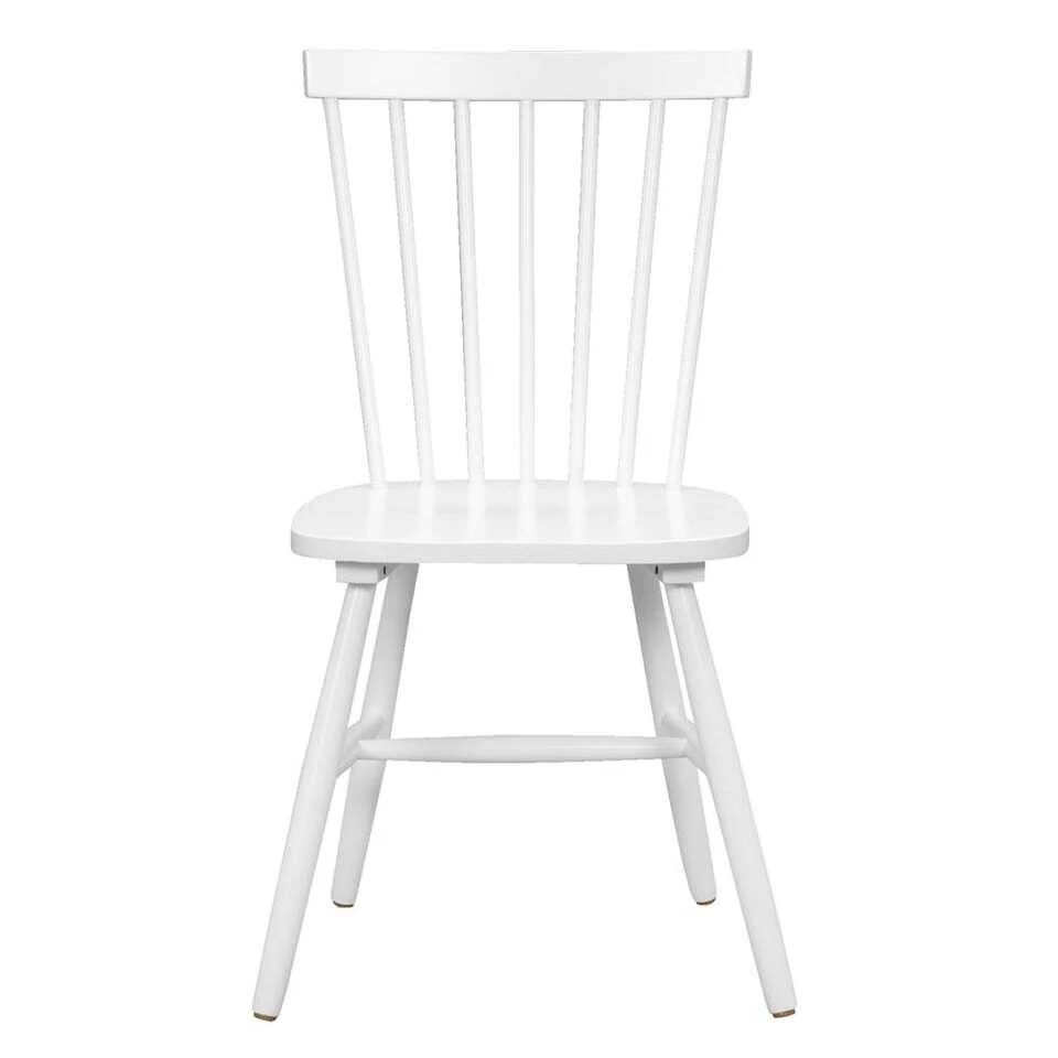 Eetkamerstoel Skeby - Hout - Wit (2 Stuks) 3 Eetkamerstoel Skeby - Hout - Wit (2 Stuks)