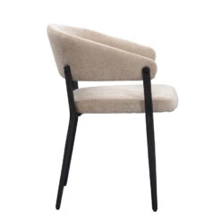 Eetkamerstoel Liv - Stof - Caramel -LeenBakker Winkel 10307171 8000