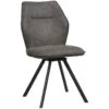 Eetkamerstoel Raffy - Stof - Antraciet 2 Eetkamerstoel Raffy - Stof - Antraciet -LeenBakker Winkel 10307244