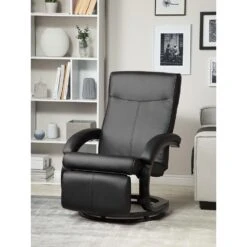 Beliani TV-fauteuil MIGHT - Zwart Kunstleer -LeenBakker Winkel 113b06265e424186b2094e85299e8786