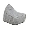 Beliani Zitzak DROP LINEN - Grijs Polyester -LeenBakker Winkel 1140019962