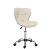 Beliani Bureaustoel VALETTA - Beige Kunstleer -LeenBakker Winkel 1152077774