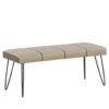 Beliani Hocker BETIN - Beige Kunstleer -LeenBakker Winkel 1194339792