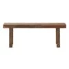 Bank Decoratief Ties - Naturel - 40x110x24 Cm