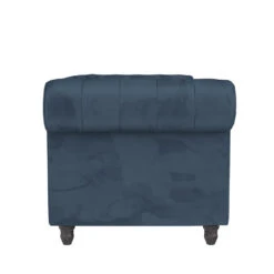 Felix - 3-zits Slaapbank In Blauw Fluweel -LeenBakker Winkel 1199207bf51945bf979e624cd8f9e3d4