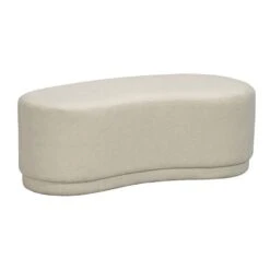 Poef Siena - Crème - 42x120x60 Cm -LeenBakker Winkel 11999591 0300