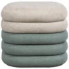 Poef Toledo - Grijs/groen - 41xØ38 Cm 1 Poef Toledo - Grijs/groen - 41xØ38 Cm -LeenBakker Winkel 11999598