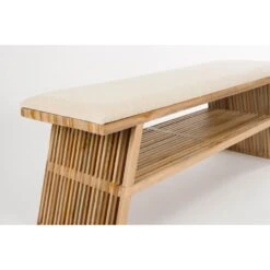 Housecraft Living Djia Bankje Teak Hout - Bruin -LeenBakker Winkel 11e06c4cf9064e058645b1ebfe244308