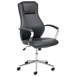 ADEPT - Bureaustoel - Zwart - Kunstleer 15 ADEPT - Bureaustoel - Zwart - Kunstleer -LeenBakker Winkel 11f7b0be99c748c4a881feb165b483de