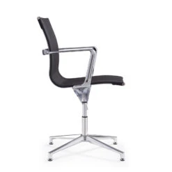 Design Vergaderstoel Monaco - Zwart -LeenBakker Winkel 1205982182 0103